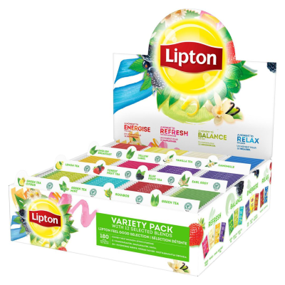 TE LIPTON SORTIMENTSLÅDA 180/FP